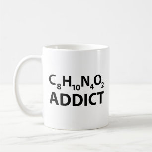 Taza De Café Caffeine Addict Coffee Mug