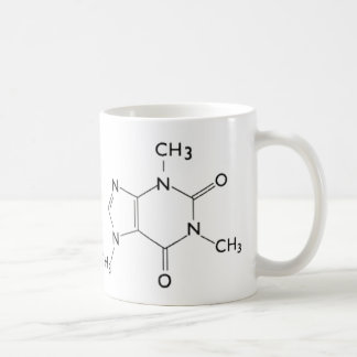 Taza De Café Caffeine Chemical Structure Mug