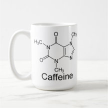 Caffeine Compuesto Químico Mug