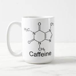 Taza De Café Caffeine Compuesto Químico Mug