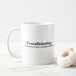 Taza De Café Caffeine First - Coffee Mug