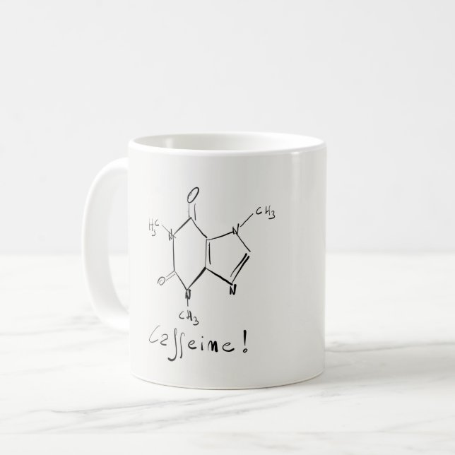 Taza De Café Caffeine Mug (Anverso izquierdo)