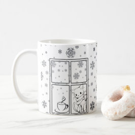 Taza De Café Caffeine & Whiskers Mug