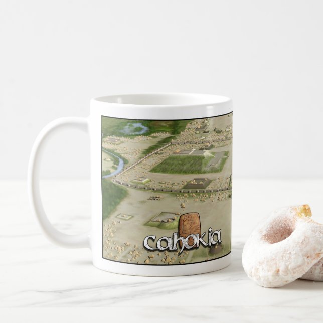 Taza De Café Cahokia (Con donut)