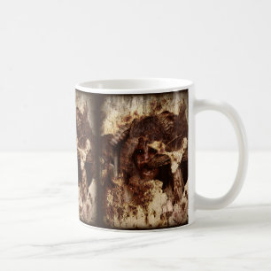 Taza De Café Caída atrapada dentro