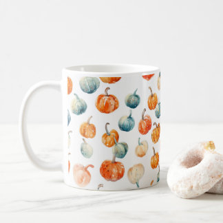 Taza De Café Caída: Calabazas