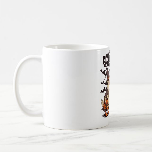 Taza De Café Caída de Brujas de Halloween (Izquierda)