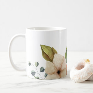 Taza De Café Caída de fruta floral Café Mug