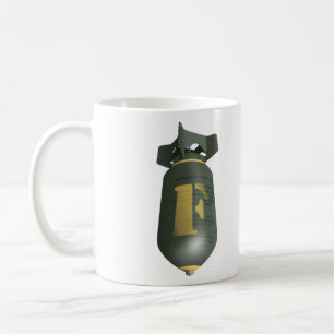 Taza De Café Caída de la bomba de F