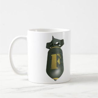 Taza De Café Caída de la bomba de F