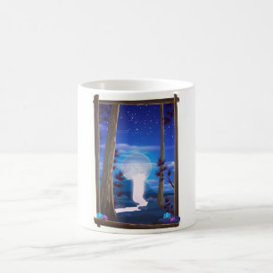 Taza De Café Caída de la Luna