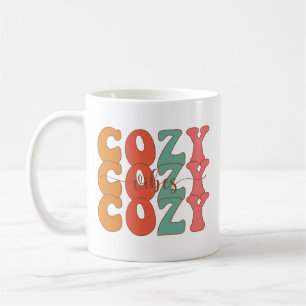 Taza De Café Caída de Vibes Retro Cosy