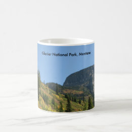 Taza De Café Caída en el Parque Nacional Glaciar, Montana Mug