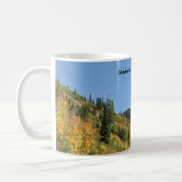 Taza De Café Caída en el Parque Nacional Glaciar, Montana Mug