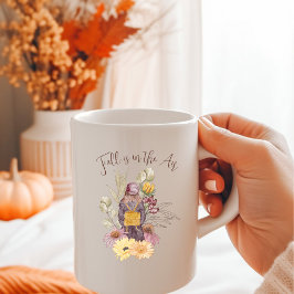 Taza De Café Caída en la acuarela personalizada de Air Boho