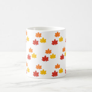 Taza De Café Caída/otoño/hojas Mug