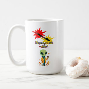 Taza De Café "Caída. Quedado para el café" Café Alien