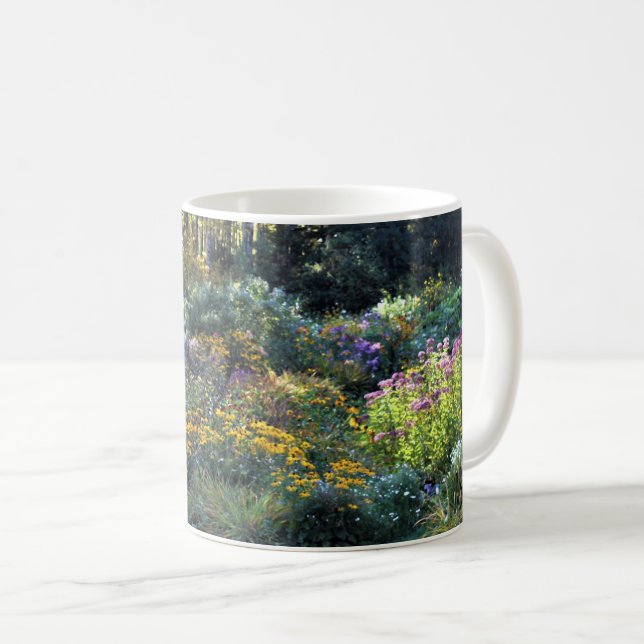 Taza De Café Caída temprana en los jardines (Anverso derecho)