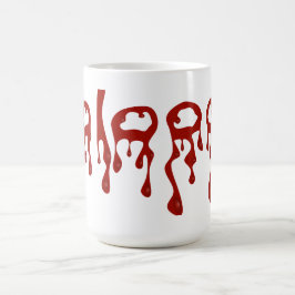 Taza De Café Caídas de sangre Mug Halloween