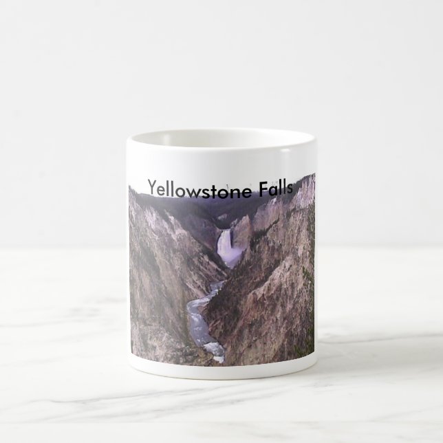 Taza De Café Caídas de Yellowstone (Centro)