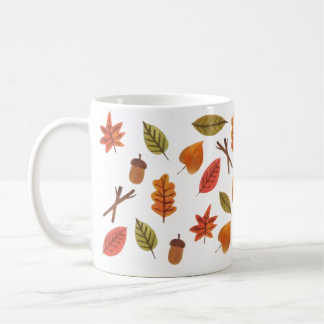 Taza De Café Caídas Sale Cosmoso Café Otoño Mug (Izquierda)