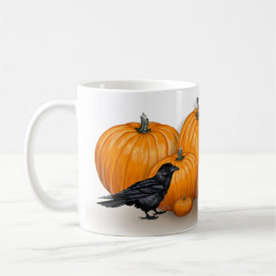 Taza De Café Caídas y calabazas