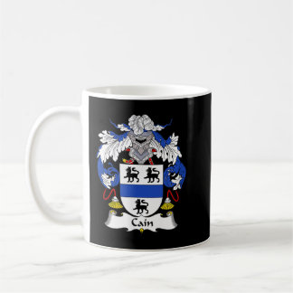 Taza De Café Caín Escudo de Armas Crest Familiar 