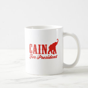 Taza De Café CAÍN PARA el PRESIDENTE (gótico)