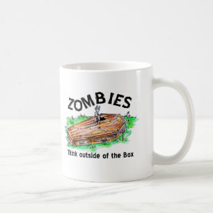 Taza De Café Caja del zombi