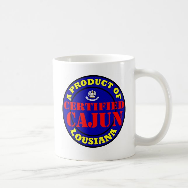 TAZA DE CAFÉ CAJUN CERTIFICADO (Derecha)