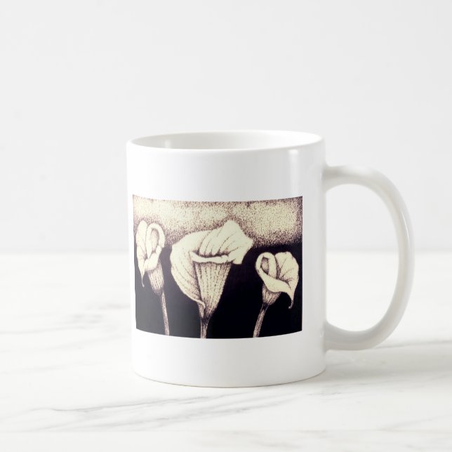 Taza De Café Cala Lillies (Derecha)