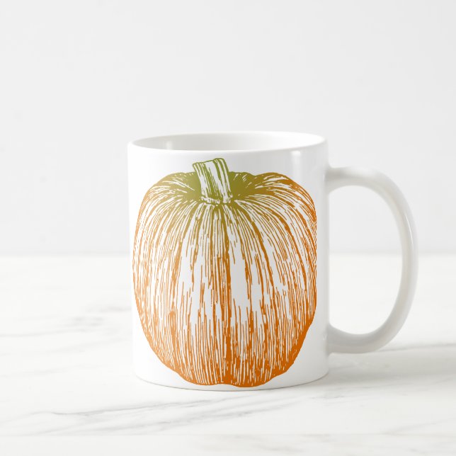 Taza De Café Calabaza (Derecha)