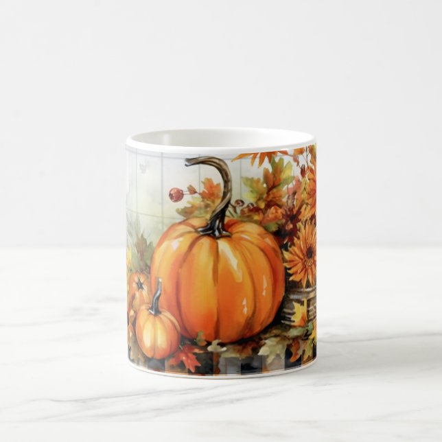 Taza De Café Calabaza/ajuste de caída (Centro)