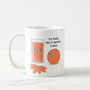 Taza De Café Calabaza anaranjada