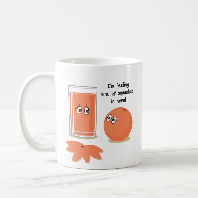Taza De Café Calabaza anaranjada (Izquierda)