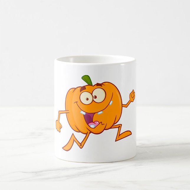 Taza De Café Calabaza Corriendo (Subido por el creador)