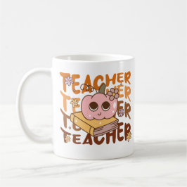 Taza De Café Calabaza de calabaza para profesor de otoño de Hal