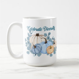 Taza De Café Calabaza de Celebrar la Diversidad