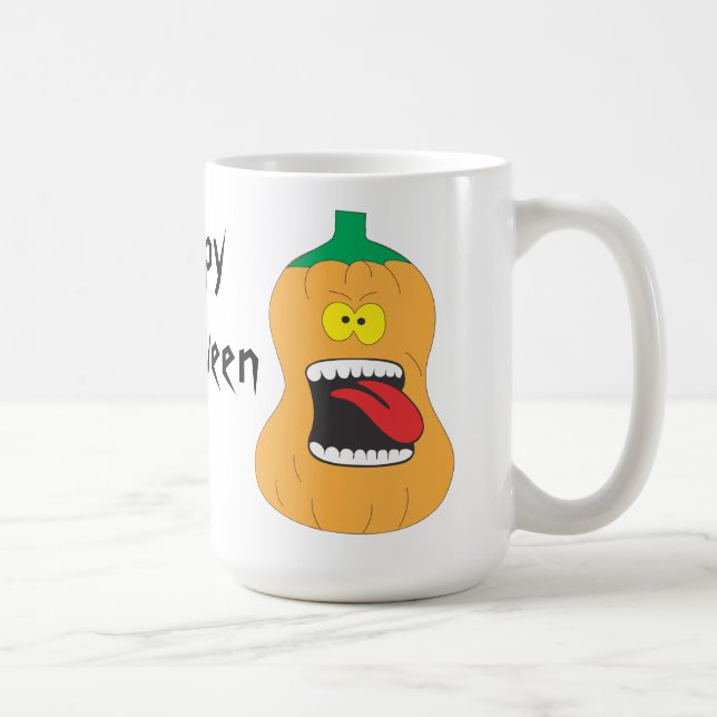 Taza De Café Calabaza de Halloween (Derecha)