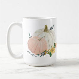 Taza De Café Calabaza de Heirloom con nombre