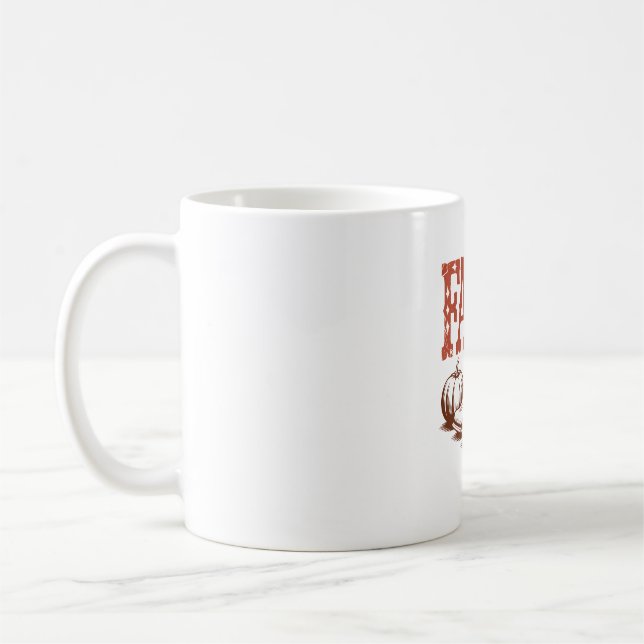 Taza De Café Calabaza de Nova Caída Otoño (Izquierda)