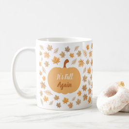 Taza De Café Calabaza de otoño vuelve a caer