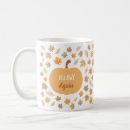 Taza De Café Calabaza de otoño vuelve a caer