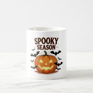 Taza De Café Calabaza de temporada espumosa y batatas caen Hall