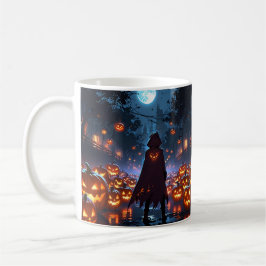 Taza De Café Calabaza Demon Mug - Espeluznante Anime Halloween