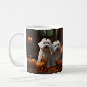 Taza De Café Calabaza deslumbrante de algodón de tulear pipa ot