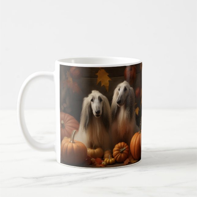 Taza De Café Calabaza deslumbrante del otoño en afganistán (Izquierda)