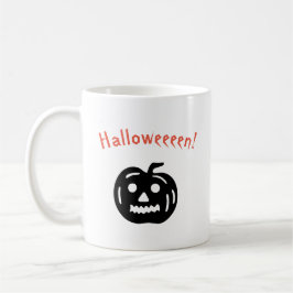 Taza De Café Calabaza divertida de Halloween