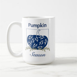 Taza De Café Calabaza En Luz - Temporada De Calabaza