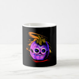 Taza De Café calabaza espeluznante zombie Dia de los Muertos re